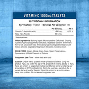 APPLIED NUTRITION Vitamin C 1000mg Veggie Tablets